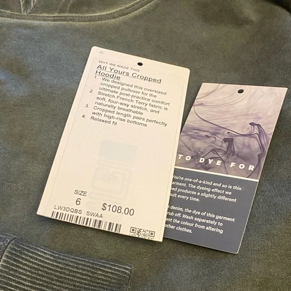 Lululemon All Yours Cropped Hoodie- Sold, - Picture 8 of 14